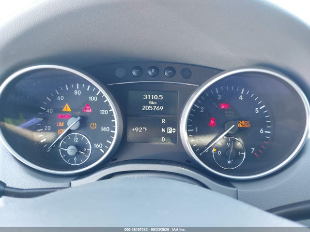 Продаж на аукціоні авто 2009 Mercedes-benz Ml 350 4matic, vin: 4JGBB86E19A473204, номер лоту: 46197082
