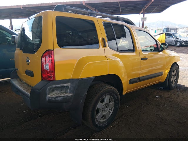 2005 Nissan Xterra S მანქანა იყიდება აუქციონზე, vin: 5N1AN08U95C615984, აუქციონის ნომერი: 46197083