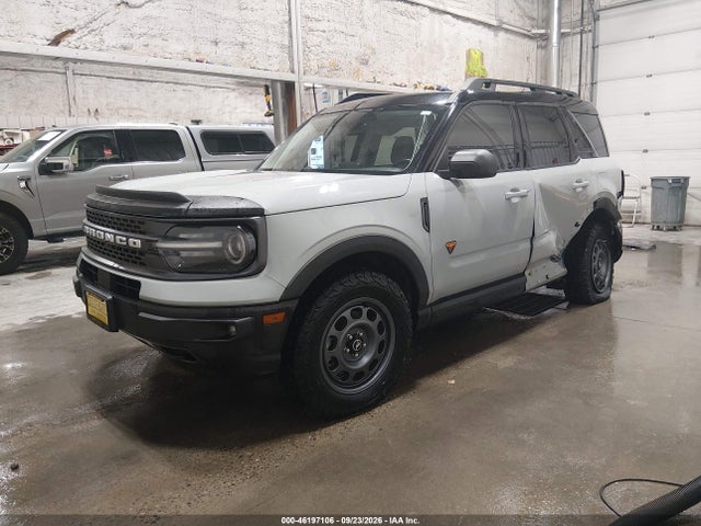 Продаж на аукціоні авто 2021 Ford Bronco Sport Badlands, vin: 3FMCR9D97MRA48080, номер лоту: 46197106