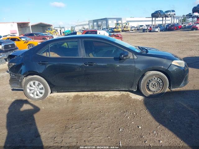 46197129 :رقم المزاد ، 2T1BURHEXFC266724 vin ، 2015 Toyota Corolla Le مزاد بيع