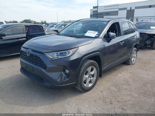 2019 Toyota Rav4 Hybrid Xle მანქანა იყიდება აუქციონზე, vin: 2T3RWRFV7KW014649, აუქციონის ნომერი: 46197181