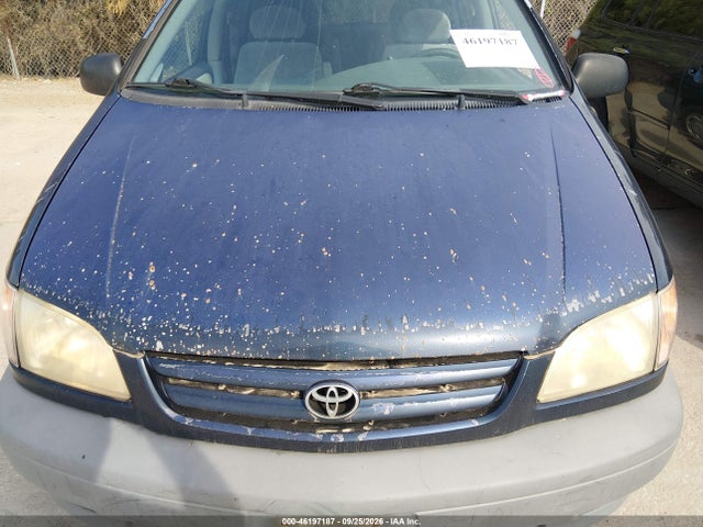 Продажа на аукционе авто 2001 Toyota Sienna Le, vin: 4T3ZF13C91U359409, номер лота: 46197187