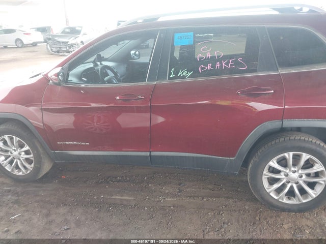 Продажа на аукционе авто 2019 Jeep Cherokee Latitude Fwd, vin: 1C4PJLCB7KD171592, номер лота: 46197191