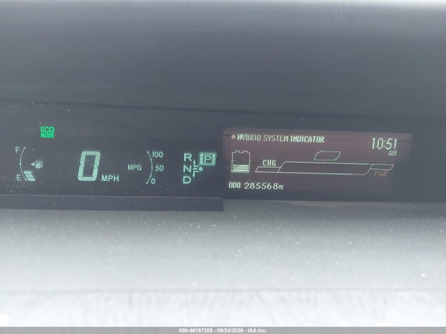 Продаж на аукціоні авто 2010 Toyota Prius Iv, vin: JTDKN3DUXA0168271, номер лоту: 46197209