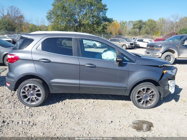 46197272 :رقم المزاد ، MAJ6S3KL2NC463198 vin ، 2022 Ford Ecosport Titanium مزاد بيع