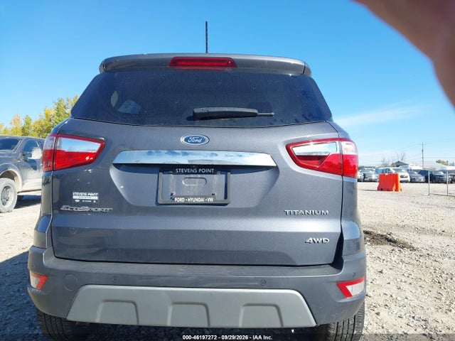 46197272 :رقم المزاد ، MAJ6S3KL2NC463198 vin ، 2022 Ford Ecosport Titanium مزاد بيع
