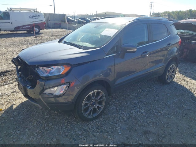 46197272 :رقم المزاد ، MAJ6S3KL2NC463198 vin ، 2022 Ford Ecosport Titanium مزاد بيع