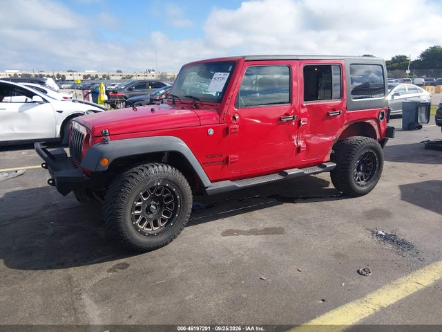 Продажа на аукционе авто 2017 Jeep Wrangler Unlimited Sport 4x4, vin: 1C4BJWDGXHL698837, номер лота: 46197291