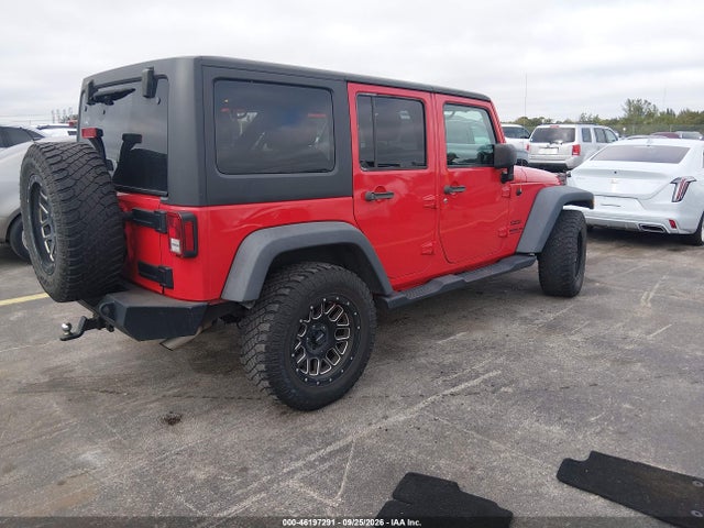Продажа на аукционе авто 2017 Jeep Wrangler Unlimited Sport 4x4, vin: 1C4BJWDGXHL698837, номер лота: 46197291
