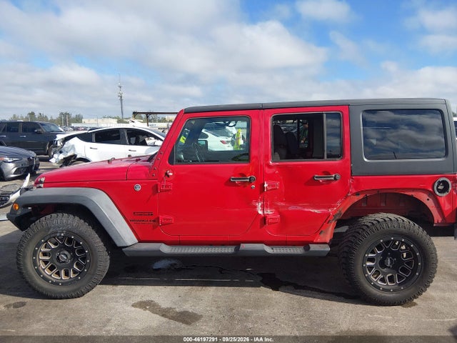 Продажа на аукционе авто 2017 Jeep Wrangler Unlimited Sport 4x4, vin: 1C4BJWDGXHL698837, номер лота: 46197291