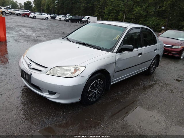 46197357 :رقم المزاد ، 1HGES16305L017587 vin ، 2005 Honda Civic Vp مزاد بيع