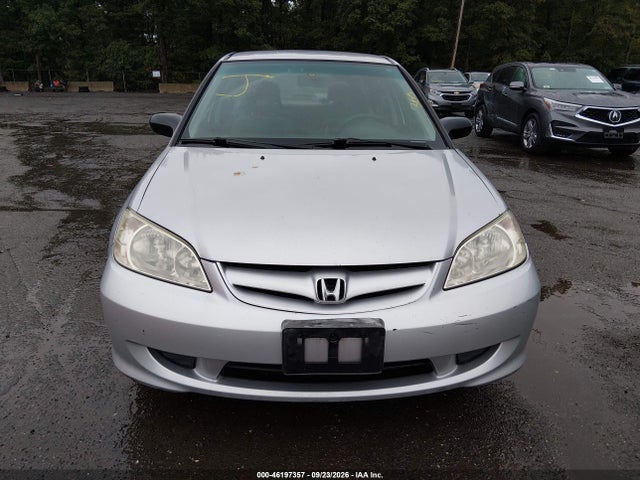46197357 :رقم المزاد ، 1HGES16305L017587 vin ، 2005 Honda Civic Vp مزاد بيع