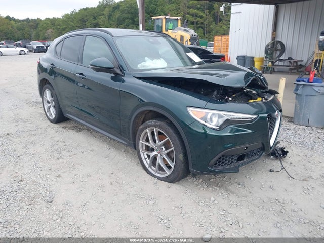 2019 Alfa Romeo Stelvio Ti Sport Awd მანქანა იყიდება აუქციონზე, vin: ZASPAKBN6K7C42292, აუქციონის ნომერი: 46197375