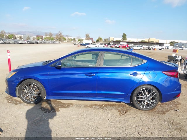 Продажа на аукционе авто 2019 Hyundai Elantra Sport, vin: KMHD04LB8KU835521, номер лота: 46197391