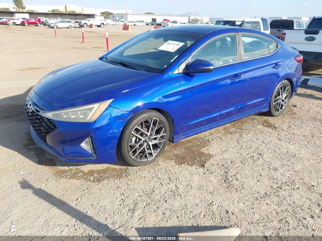 Продажа на аукционе авто 2019 Hyundai Elantra Sport, vin: KMHD04LB8KU835521, номер лота: 46197391