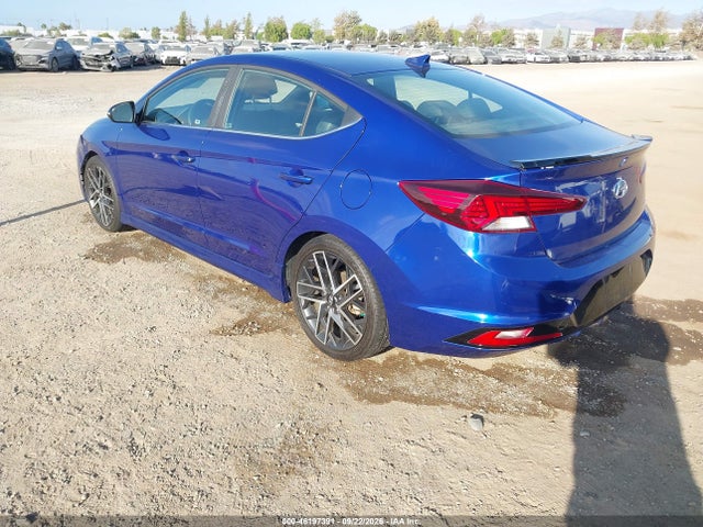 Продажа на аукционе авто 2019 Hyundai Elantra Sport, vin: KMHD04LB8KU835521, номер лота: 46197391
