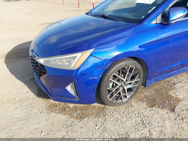 Продажа на аукционе авто 2019 Hyundai Elantra Sport, vin: KMHD04LB8KU835521, номер лота: 46197391