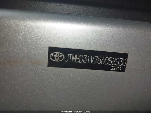 Aukcja sprzedaży 2008 Toyota Rav4 Ltd, vin: JTMBD31V786058530, numer aukcji: 46197444
