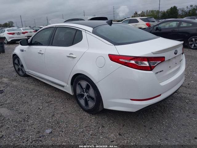 2013 Kia Optima Hybrid Ex მანქანა იყიდება აუქციონზე, vin: KNAGM4AD2D5062162, აუქციონის ნომერი: 46197475