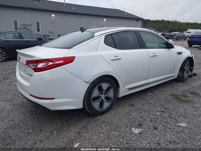 2013 Kia Optima Hybrid Ex მანქანა იყიდება აუქციონზე, vin: KNAGM4AD2D5062162, აუქციონის ნომერი: 46197475