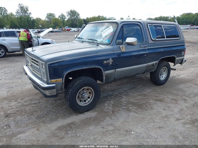 46197538 :رقم المزاد ، 1GNEV18K2JF178520 vin ، 1988 Chevrolet Blazer V10 مزاد بيع