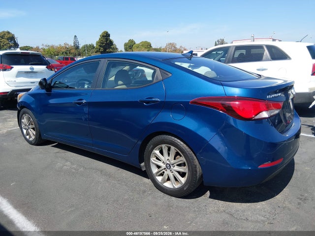KMHDH4AE4EU153763 Hyundai ELANTRA SE