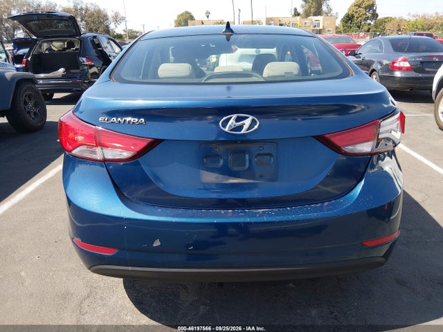 KMHDH4AE4EU153763 Hyundai ELANTRA SE