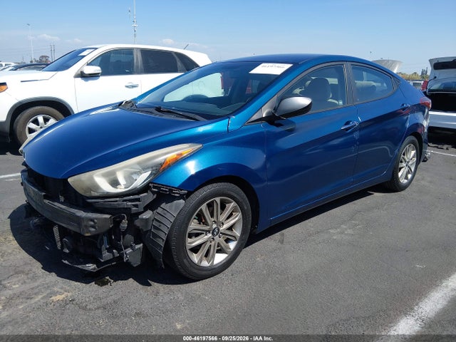 KMHDH4AE4EU153763 Hyundai ELANTRA SE