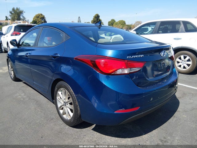 KMHDH4AE4EU153763 Hyundai ELANTRA SE