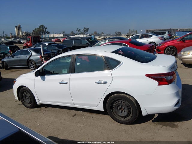 Продаж на аукціоні авто 2019 Nissan Sentra S, vin: 3N1AB7AP6KY232133, номер лоту: 46197594