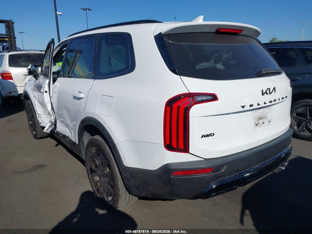 2022 Kia Telluride Ex მანქანა იყიდება აუქციონზე, vin: 5XYP3DHCXNG200252, აუქციონის ნომერი: 46197619