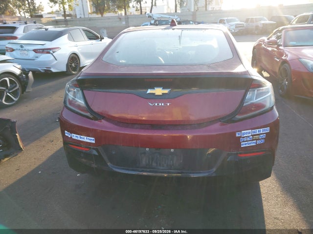 46197633 :رقم المزاد ، 1G1RD6S56HU132622 vin ، 2017 Chevrolet Volt Premier مزاد بيع
