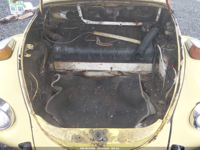 46197650 :رقم المزاد ، 1582010097 vin ، 1978 Volkswagen Super Beetle مزاد بيع