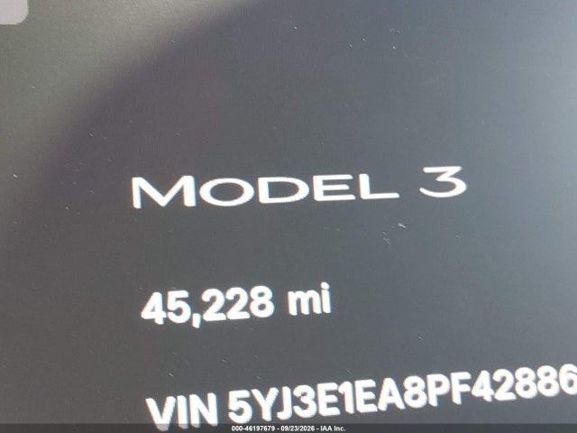 Tesla Model 3 Rear-wheel Drive 2023 5YJ3E1EA8PF428867 Image 13