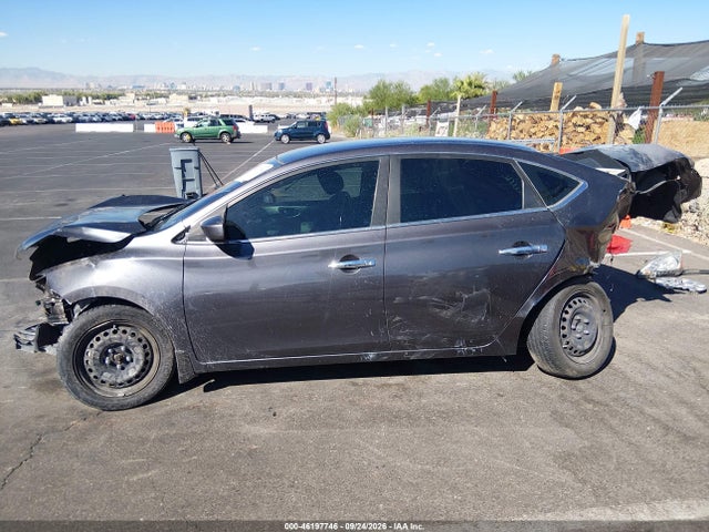 2014 Nissan Sentra Fe+ S/fe+ Sv/s/sl/sr/sv მანქანა იყიდება აუქციონზე, vin: 3N1AB7AP5EL667520, აუქციონის ნომერი: 46197746