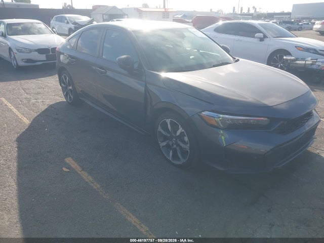 2025 Honda Civic Hybrid Sport Touring მანქანა იყიდება აუქციონზე, vin: 19XFL4H92SE002256, აუქციონის ნომერი: 46197757