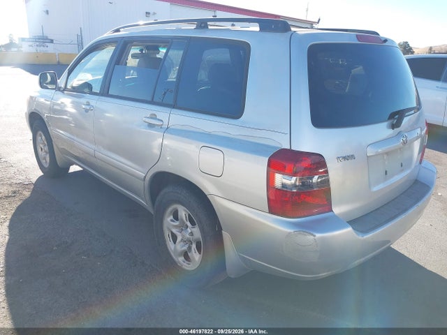 2006 Toyota Highlander 3rd Row მანქანა იყიდება აუქციონზე, vin: JTEDD21A260150284, აუქციონის ნომერი: 46197822