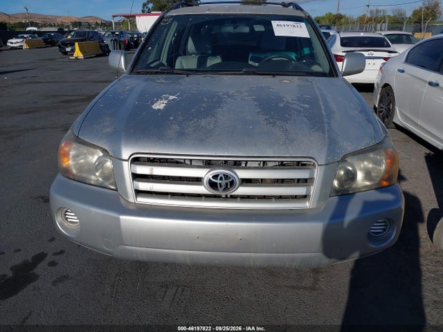 2006 Toyota Highlander 3rd Row მანქანა იყიდება აუქციონზე, vin: JTEDD21A260150284, აუქციონის ნომერი: 46197822