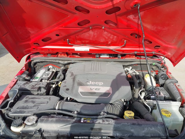 46197852 :رقم المزاد ، 1C4BJWDGXHL602589 vin ، 2017 Jeep Wrangler Unlimited Sport 4x4 مزاد بيع