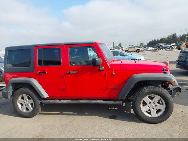 46197852 :رقم المزاد ، 1C4BJWDGXHL602589 vin ، 2017 Jeep Wrangler Unlimited Sport 4x4 مزاد بيع
