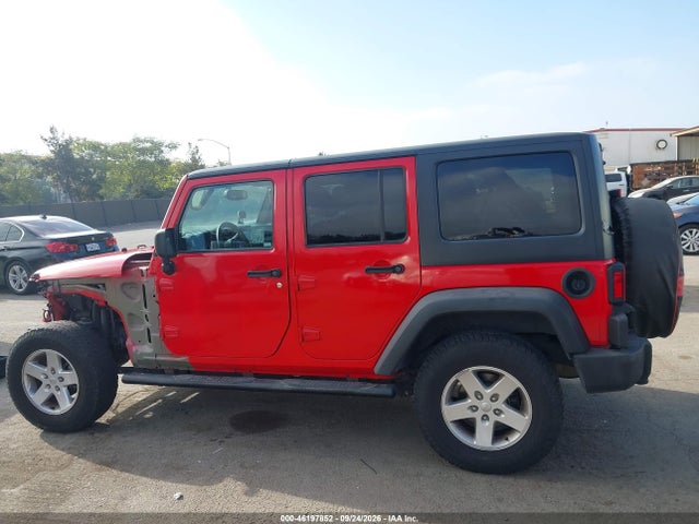 46197852 :رقم المزاد ، 1C4BJWDGXHL602589 vin ، 2017 Jeep Wrangler Unlimited Sport 4x4 مزاد بيع