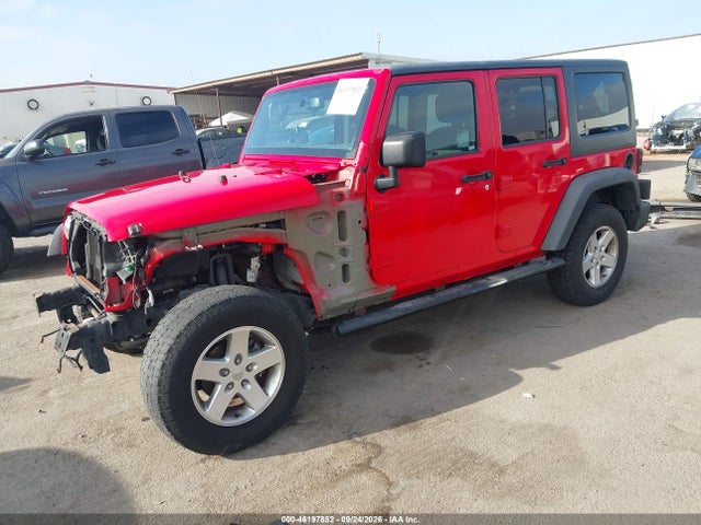 46197852 :رقم المزاد ، 1C4BJWDGXHL602589 vin ، 2017 Jeep Wrangler Unlimited Sport 4x4 مزاد بيع