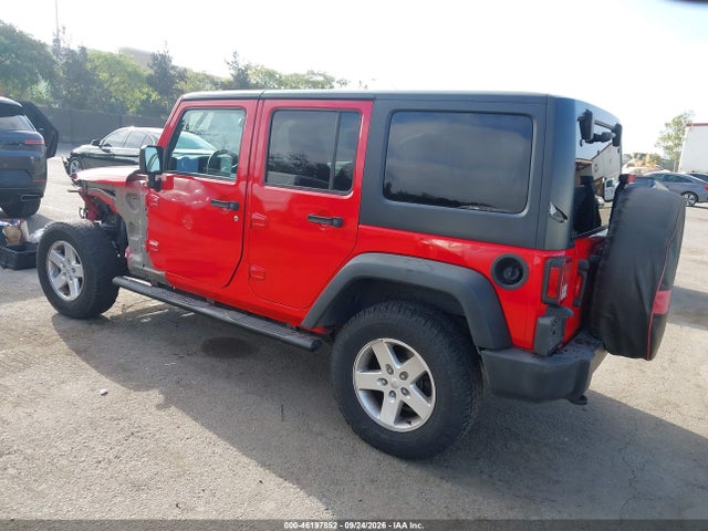 46197852 :رقم المزاد ، 1C4BJWDGXHL602589 vin ، 2017 Jeep Wrangler Unlimited Sport 4x4 مزاد بيع