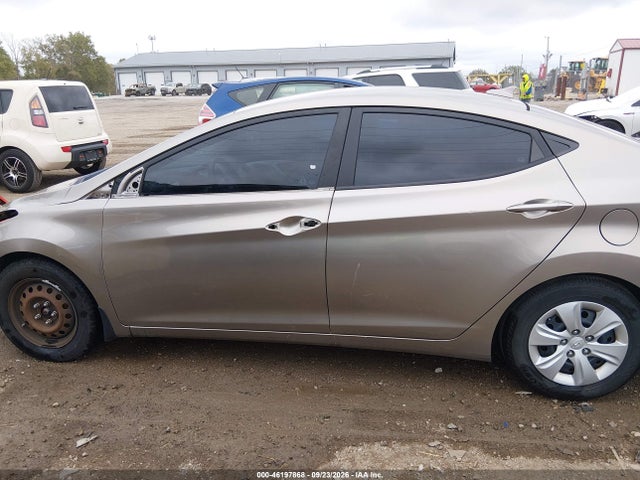 Продаж на аукціоні авто 2016 Hyundai Elantra Se, vin: 5NPDH4AEXGH795437, номер лоту: 46197868