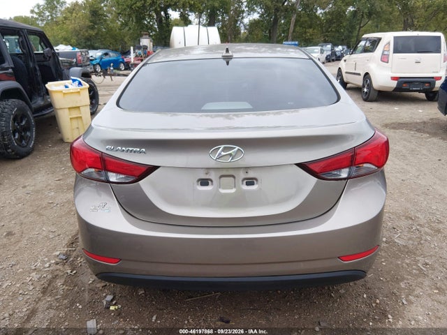 Продаж на аукціоні авто 2016 Hyundai Elantra Se, vin: 5NPDH4AEXGH795437, номер лоту: 46197868