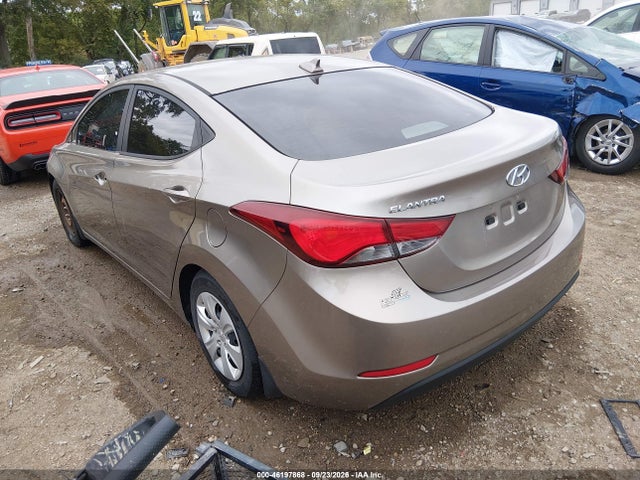 Продаж на аукціоні авто 2016 Hyundai Elantra Se, vin: 5NPDH4AEXGH795437, номер лоту: 46197868