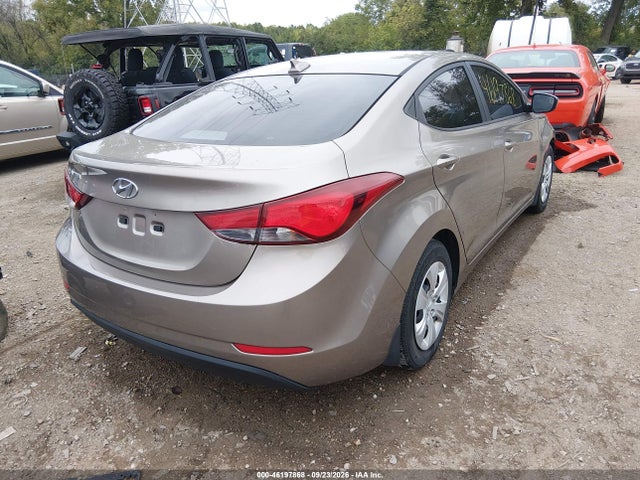 Продаж на аукціоні авто 2016 Hyundai Elantra Se, vin: 5NPDH4AEXGH795437, номер лоту: 46197868