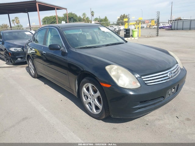 Продажа на аукционе авто 2003 Infiniti G35 Luxury Leather, vin: JNKCV51E63M314933, номер лота: 46197904