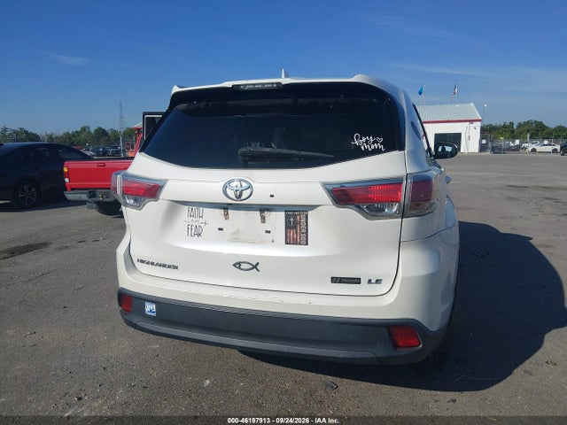 Toyota Highlander Le Plus 2016 5TDZKRFH8GS149511 Image 15
