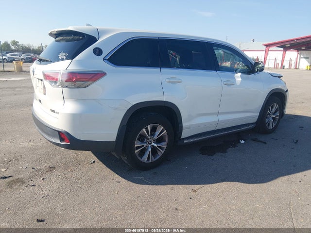 Toyota Highlander Le Plus 2016 5TDZKRFH8GS149511 Image 4
